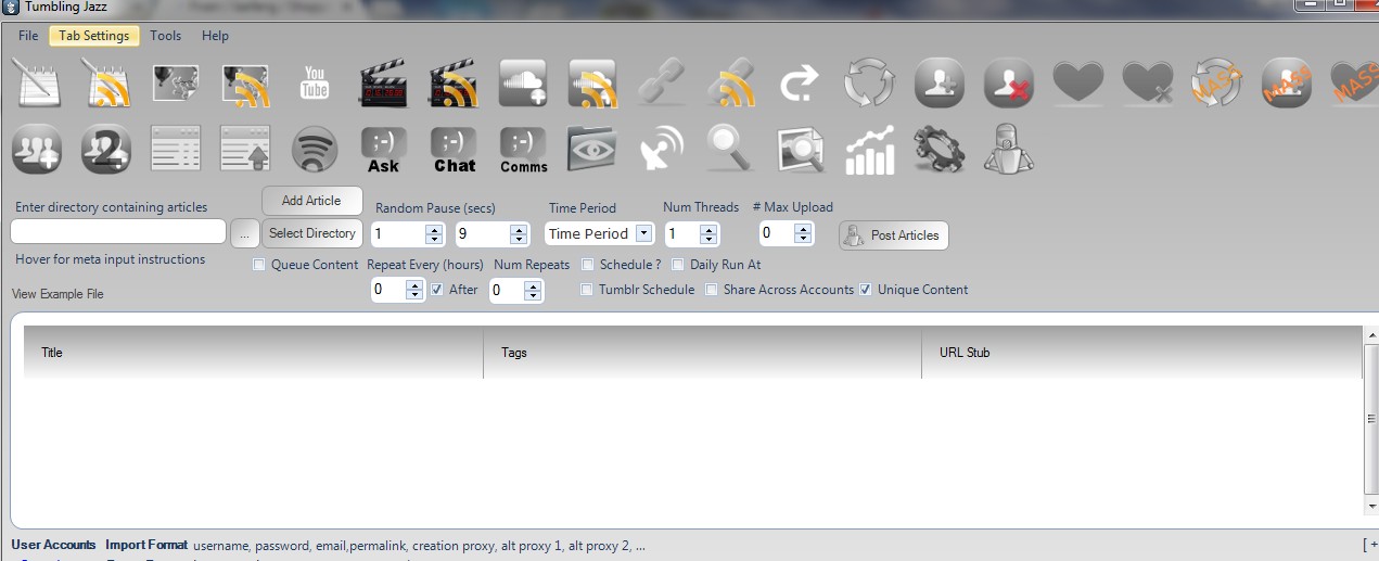 2023最新Tumblingjazz 国外汤伯乐博客管理软件 Tumblr推广包升级-图片2