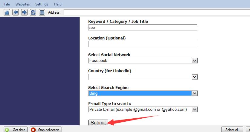 Social Email Extractor 社交电子邮件批量提取器 支持Tiktok Facebook linkedin 等平台-图片5