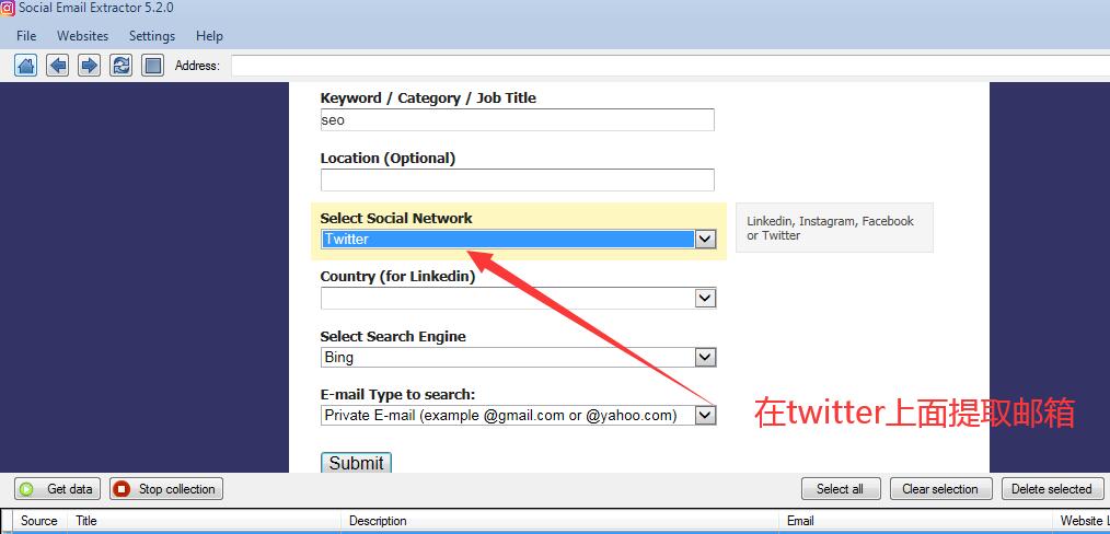 Social Email Extractor 社交电子邮件批量提取器 支持Tiktok Facebook linkedin 等平台-图片8