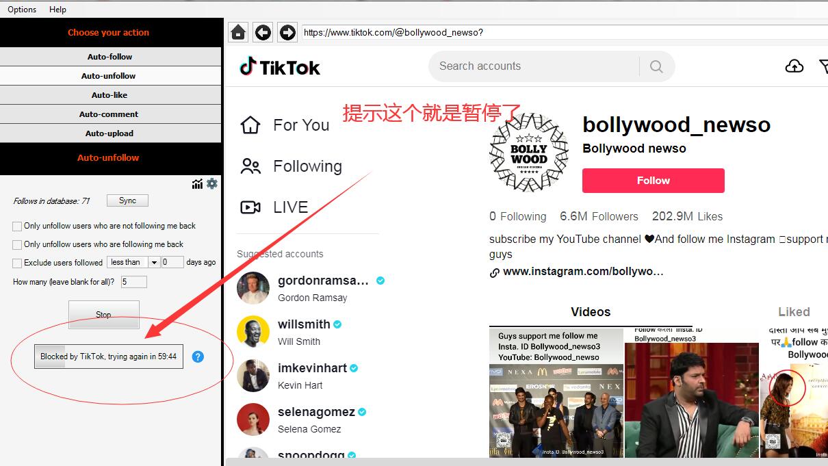 tiktok营销软件NinjaTok 加粉点 赞 中文图文教程-图片12