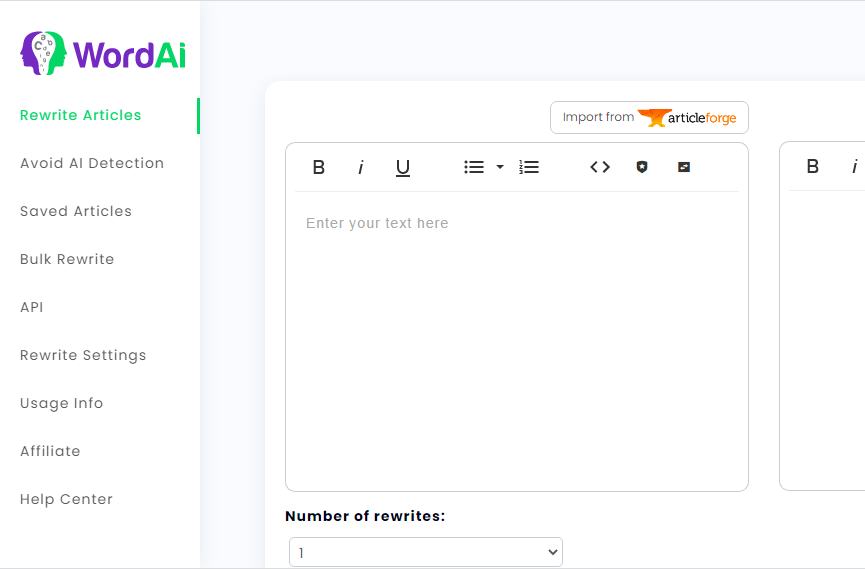 Wordai正版账号共享-最强英文伪原创软件-wordai支持段落句子伪原创-可读性好-图片2