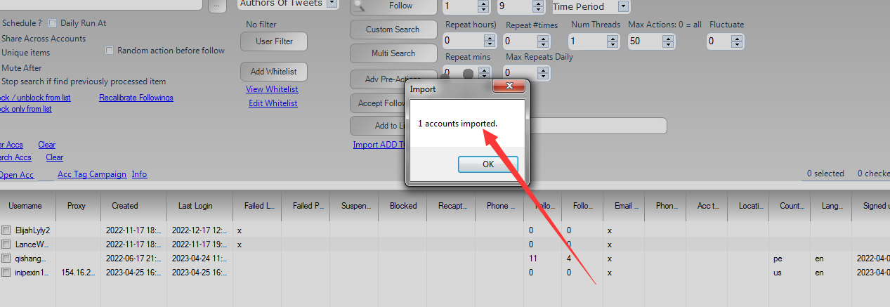 推特群发帖软件twitterdub如何导入带cookies的账号-图片4
