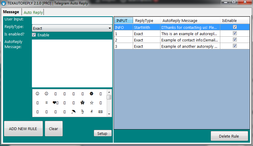 Texautoreply 纸飞机自动回复客户消息 Telegram组和频道自动回复消息-图片6