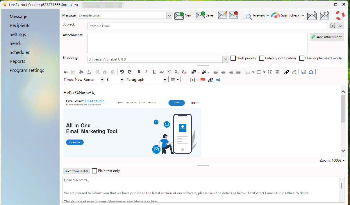 LetsExtract Email Studio最新版本 邮件营销 采集验证发送多合一外贸找客户工具-图片7