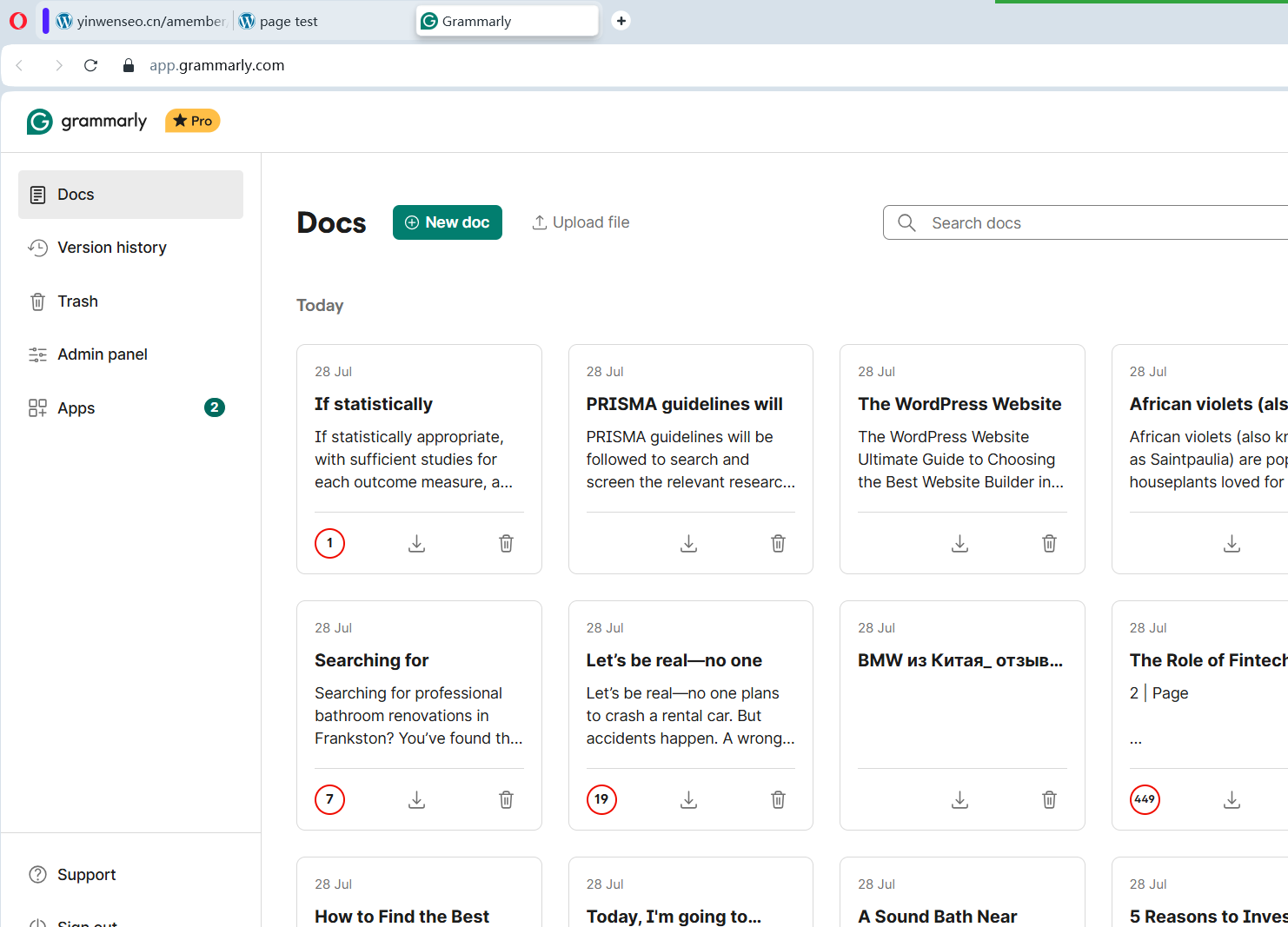 Grammarly正版账号共享-最好的语法检查工具-英文原创写手必备-图片1