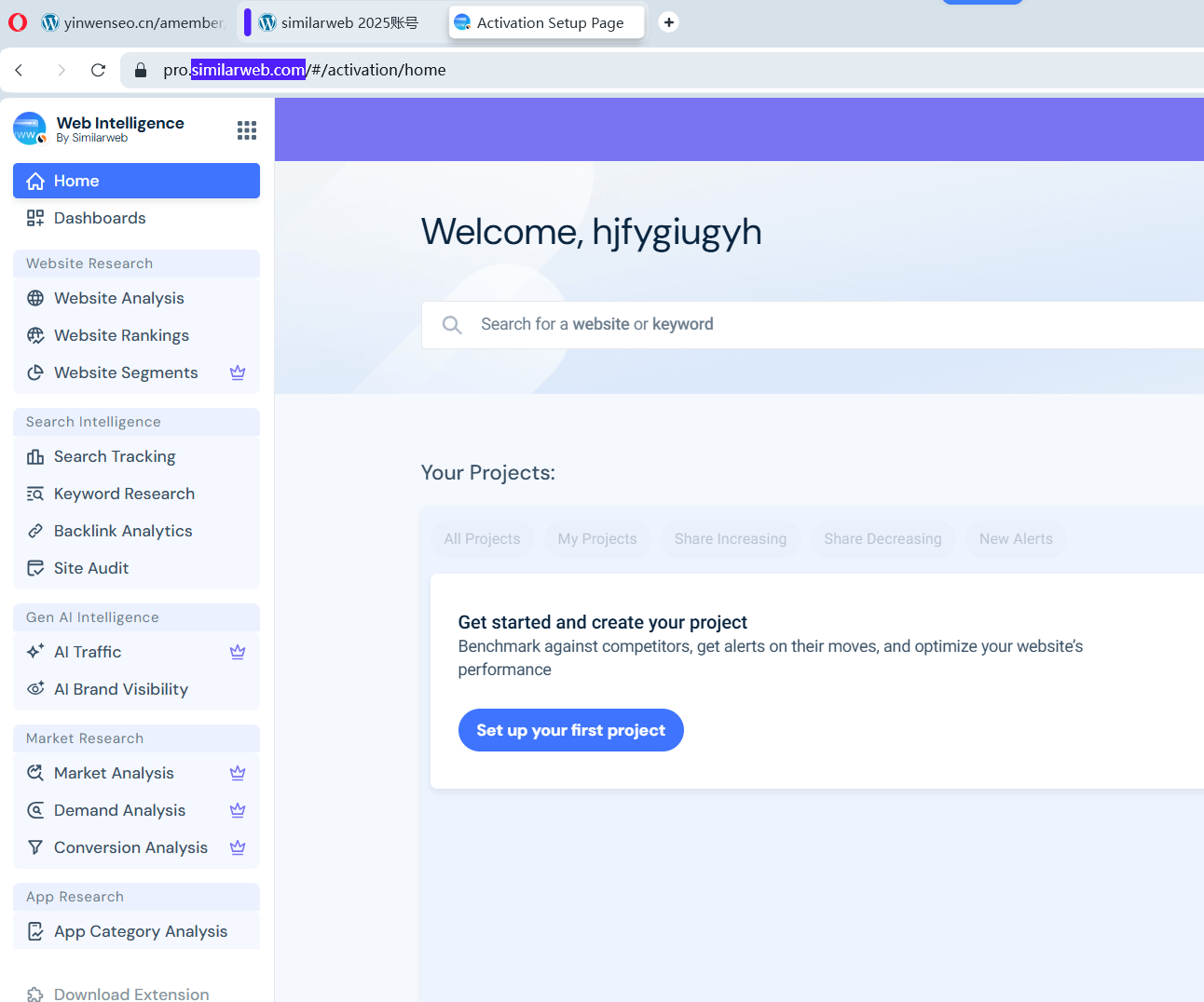 Similarweb 正版账号共享使用 similarweb 团购账号低价出售