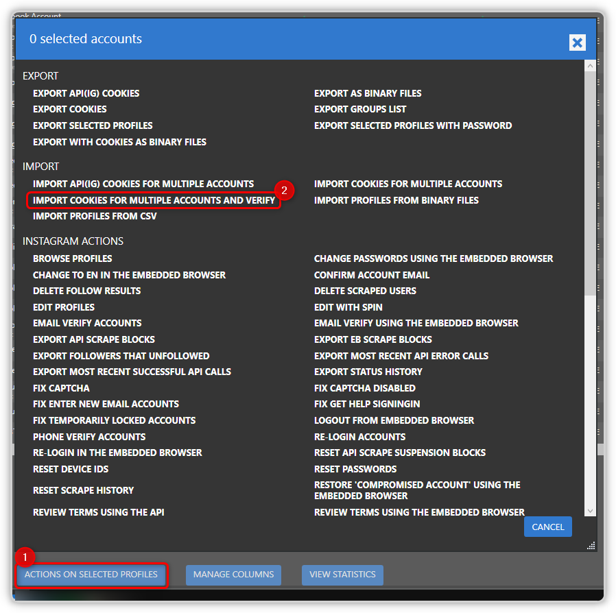 Su Social 使用教程之如何批量导入带Cookies的账号-图片7